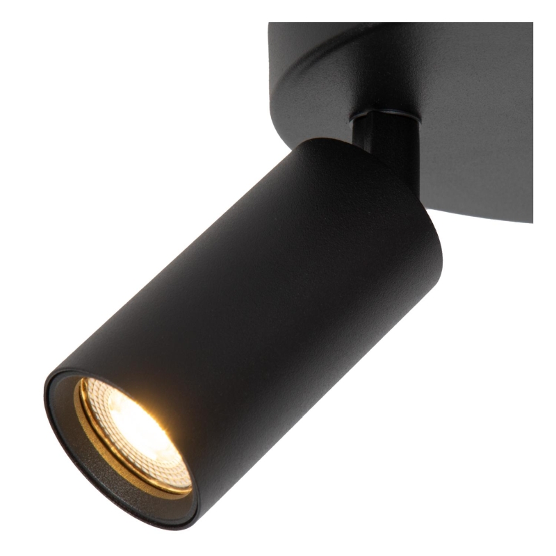 Lucide RITMO - Ceiling spotlight - Ø 15 cm - 2xGU10 (MR11) - Black